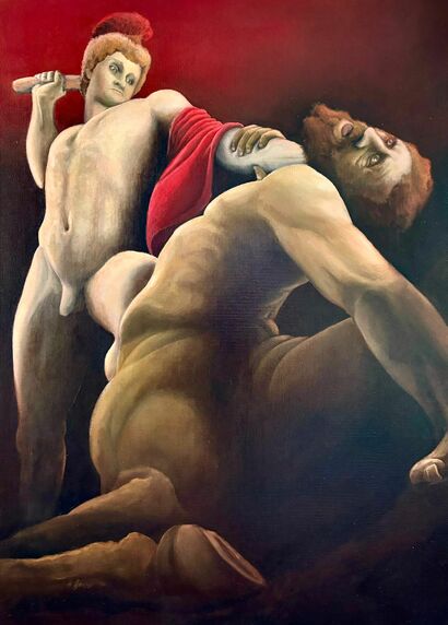 Teseo e il centauro - a Paint Artowrk by alessandro grossi